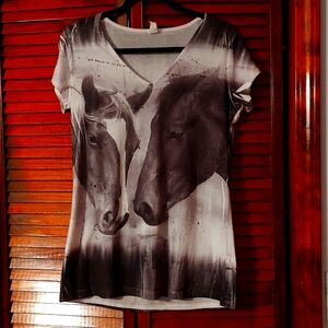 Woman's Horse Tee Shirt